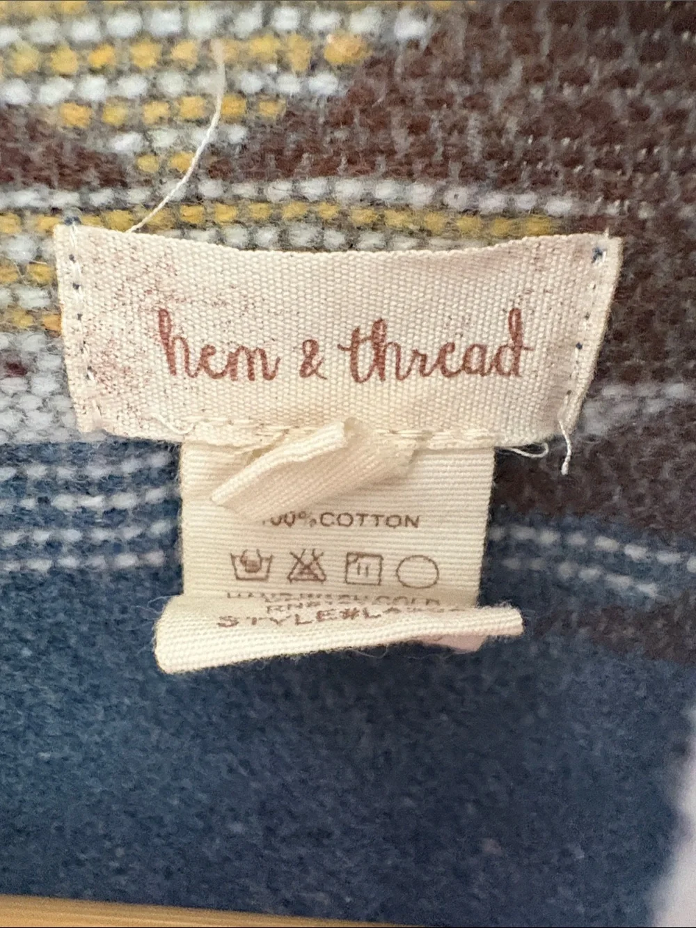 Hem & Thread Southwestern Aztec Sherpa-Lined Vest